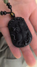 吉照堂天然真品黑曜石吊墜馬年本命年守護神護身符項鏈送男女士禮物掛件 2026本命年-【屬馬】烏金黑曜石項鏈+國檢證書(shū) 曬單實(shí)拍圖