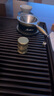 久堂節節高升高端蓋置蓋托純黃銅茶具鐵壺蓋碗配件托架泡茶工具茶蓋架 竹節黃銅蓋置 曬單實(shí)拍圖