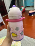 babycare兒童保溫杯嬰兒吸管水杯水壺不銹鋼保溫杯上學(xué)450ml-新舊款混發(fā) 曬單實(shí)拍圖