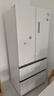 美的（Midea）M60系列520純平全嵌法式多門(mén)四開(kāi)門(mén)家用冰箱超薄雙系統循環(huán)大容量制冰BCD-520WUFPZM(E)白國家補貼 曬單實(shí)拍圖