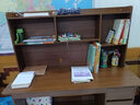 立太（LEADTEK）實(shí)木書(shū)桌學(xué)習桌電腦桌書(shū)柜書(shū)架一體家用小戶(hù)型轉角桌學(xué)生寫(xiě)字桌子 【新品沖量】120cm深胡桃色 曬單實(shí)拍圖