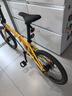 大行（DAHON）自行車(chē)20英寸20速超輕鋁合金碟剎成人單車(chē)KBA005 黃色BA款油碟 曬單實(shí)拍圖