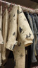 童泰（TONGTAI）嬰兒內衣套裝秋冬寶寶肩開(kāi)高腰兒童衣服TS43J198-DS藍色90cm 曬單實(shí)拍圖