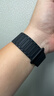 典元適用于蘋(píng)果Ultra手表硅膠表帶apple watch s10 iwatch ultra 3/2/1 S9/8/7/S6/5/4/SE/11磁吸表帶 【升級款】星耀黑（小號38/40/41mm） 曬單實(shí)拍圖