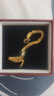 周生生永系列黃金手鏈復古魚(yú)骨足金手飾21001B計價(jià)19厘米10.25克 曬單實(shí)拍圖