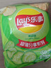 樂(lè )事（Lay's）薯片 黃瓜味 135克 休閑零食 膨化食品 曬單實(shí)拍圖