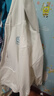 LDBE美式格子連帽開衫衛(wèi)衣女新款寬松小個(gè)子加絨加厚秋冬季拉鏈外套潮 白色【秋冬加絨】 L 曬單實(shí)拍圖