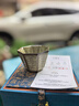 蘇蔻龍泉青瓷哥窯八方杯功夫茶具開(kāi)片仿古主人杯精美禮盒裝中秋節禮物 曬單實(shí)拍圖