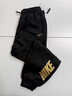 NIKE 耐克男童褲子加絨秋冬季 2025新款兒童運動褲棉質(zhì)校園女童長褲 正黑色 【秋冬加絨款】 150 /M 【建議身高140-152cm】 曬單實拍圖
