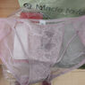 愛(ài)慕伊甸2025春夏內褲女棉質(zhì)底襠性感蕾絲低腰三角褲AM22A691 緗葉粉3GC 1條 M 165 曬單實(shí)拍圖