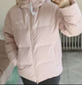 斐樂(lè )FILA情侶連帽羽絨服女2025冬連帽RGB多彩羽絨防風(fēng)防潑水外套男 赤粉色-PK M 170/92A/M 曬單實(shí)拍圖