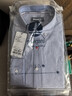 納維凱爾意大利小帆船男25秋款全棉長(cháng)袖襯衫純色牛津紡耐磨襯衣1233000221 曬單實(shí)拍圖