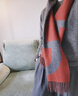 愛(ài)馬仕（HERMES） 新款100%山羊絨圍巾秋冬精美送女友男女同款節日送禮 多色H259116S-04 30*140cm 曬單實(shí)拍圖