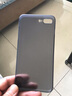 今舞 適用蘋果7/8plus手機殼se2/se3超薄磨砂iphone7p全包硬殼女男款PP殼保護套 蘋果7P/8P-5.5寸通用-透明黑 曬單實拍圖