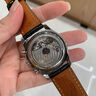 【二手99新】浪琴（LONGINES）男士手表名匠系列黑盤(pán)羅馬藍盤(pán)條刻自動(dòng)機械表商務(wù)手表奢侈品腕表 L2.673.4.51.7三眼計時(shí)40MM 曬單實(shí)拍圖