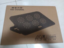 酷睿冰尊（ICE COOREL）A9 黑色筆記本散熱器 電腦桌支架/筆記本平板散熱架/折疊散熱墊/可調速顯示增高桌/17英寸以下 曬單實(shí)拍圖