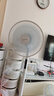 艾美特（AIRMATE）七葉7檔家用遙控電風(fēng)扇大風(fēng)量空氣循環(huán)搖頭立式落地扇學(xué)生宿舍節能風(fēng)扇輕音柔風(fēng)定時(shí)落地式風(fēng)扇 CS35-R18【金屬機身/輕音節能/7檔風(fēng)量】白 曬單實(shí)拍圖