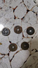 五帝錢(qián)真品傳世5銭幣老銅錢(qián)一套壓門(mén)檻石掛件古幣入戶(hù)門(mén)招財擺件 五帝錢(qián) 散裝 曬單實(shí)拍圖