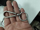 迪加倫 鈦合金汽車(chē)鑰匙扣男士掛件金屬鑰匙鏈創(chuàng  )意禮品奔馳奧迪大眾豐田 曬單實(shí)拍圖