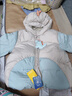 巴拉巴拉嬰兒羽絨服男女童冬季外套撞色造型200424107204 曬單實(shí)拍圖