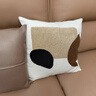 微光里沙發(fā)抱枕輕奢高級感奶油ins風(fēng)客廳沙發(fā)靠墊靠背含芯飄窗床上腰靠 大黑圓抱枕45cm【含高彈內芯】 曬單實(shí)拍圖