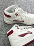李寧高幫板鞋男鞋2025秋冬新款天跡soft厚底增高百搭經(jīng)典運動(dòng)休閑鞋子 云霧白/深殷紅 42 (265mm) 曬單實(shí)拍圖