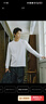 森馬（Semir）王安宇同款|長袖T恤男純棉打底衫純色情侶冬上衣寬松109725101201 曬單實拍圖