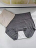 貓人（MiiOW）保暖女士?jì)妊潫o(wú)痕高腰收小肚子不卡襠加絨加厚發(fā)熱護腰暖腹三角褲 A組：深煙灰+暖絨杏+摩卡棕 (高腰磨毛/暖柔軟糯 XL 【適合100-120斤】 曬單實(shí)拍圖