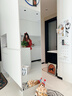 千禧華府貼墻鏡子自粘全身鏡臥室化妝壁掛家用穿衣鏡粘貼試衣鏡子50*160 曬單實(shí)拍圖