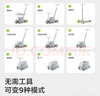 babycare雙子滑板車(chē)7系兒童全能1-6歲小孩寶寶代步車(chē)安全溜溜車(chē)可坐拉桿箱 【雙子滑行車(chē)】星屑灰 曬單實(shí)拍圖