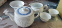 景德鎮（jdz）陶瓷茶具套裝中式非遺青花玲瓏功夫茶具家用高檔喬遷禮物喜上眉梢 曬單實(shí)拍圖