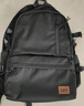 Lee潮流雙肩包男高中大學(xué)生書(shū)包女休閑背包大容量旅行初中電腦包黑色 曬單實(shí)拍圖