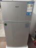 奧克斯小冰箱家用小型迷你冷藏冷凍兩用出租房宿舍用節能省電寢室辦公室電冰箱 【全國聯(lián)?！?2A156D銀【節能省電】 曬單實(shí)拍圖