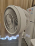 美的（Midea）【暴風(fēng)循環(huán)】空氣循環(huán)扇大風(fēng)量搖頭電風(fēng)扇家用臺式落地扇輕音臥室節(jié)能小風(fēng)扇柔風(fēng)輕羽扇 FGA24TQ 曬單實拍圖