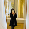 歐黛秀加肥加大女裝 寬松大碼220斤外套秋冬季胖mm韓版顯瘦黑色呢子大衣 黑色【常規(guī)】 4XL【175-200斤】 曬單實拍圖