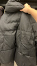 三彩2025冬季新款90白鴨絨羽絨服寬松面包服短款立領(lǐng)外套M 曬單實(shí)拍圖