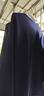 啄木鳥襯衫女長袖時尚假兩件2025春秋季新款洋氣大尺碼上衣通勤外穿打底 藏青色  2XL 建議125-135斤 曬單實拍圖