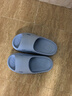 樸西小鯊魚(yú)軟底兒童涼拖鞋男童寶寶洗澡防滑家居室內拖鞋女童 原力藍 曬單實(shí)拍圖