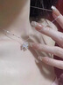 SIRCONSTANCES990純銀平安鎖項鏈女士輕奢國風(fēng)小眾設計感鎖骨鏈2025新款鎖骨鏈 銀色 曬單實(shí)拍圖