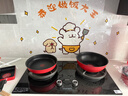 特福（Tefal）鍋具套裝百變鍋可拆卸煎炒鍋有鈦不粘鍋六件套千葉玫瑰紅 曬單實(shí)拍圖