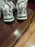 千百度（C.BANNER）春秋新款厚底加絨老爹鞋女舒適運動(dòng)保暖休閑女鞋小個(gè)子增高休閑鞋 銀灰色 38 曬單實(shí)拍圖