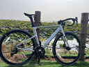 百琦公路自行車(chē)R2變速自行車(chē)內置智能定位系統數顯碼表自行車(chē)油壓碟剎 流光銀 M（建議身高176-181cm） 曬單實(shí)拍圖