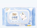 潔柔嬰兒濕巾親膚小奶皮80片*6包濕紙巾兒童手口專(zhuān)用清潔家用大包 曬單實(shí)拍圖