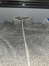 安踏（ANTA）【Z哥同款】火殼大地之殼3.0抗靜電抓絨衣戶(hù)外立領(lǐng)夾克男外套上衣 【男款-提花粗針-立領(lǐng)款】魚(yú)肚白花灰-1 XL (男180 女175) 曬單實(shí)拍圖