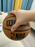 Wilson威爾勝NBA絕塵系列ENCORE PLUS防塵皮革室外神器成人比賽7號籃球 曬單實(shí)拍圖