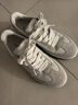 愛(ài)步（ECCO）25年新款休閑德訓鞋厚底板鞋男 街頭球鞋539834 灰白色/白色42 曬單實(shí)拍圖