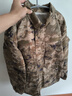 新款原廠(chǎng)正版冬夏季迷彩服戶(hù)外訓練服套裝防刮耐磨吸汗單上衣褲子 沙色套裝冬【衣+褲】 175/92-96 曬單實(shí)拍圖