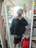 森馬（Semir）羽絨服女插肩袖可脫卸毛領(lǐng)2025冬季oversize花苞外套109725113017 曬單實拍圖