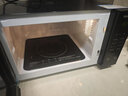 格蘭仕（Galanz）微波爐烤箱一體機 光波爐 家用平板 微烤一體機 700W20L 預約智能按鍵 DG升級款 黑色 曬單實(shí)拍圖