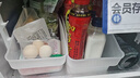 京東物流 廚房食品級透明抽屜式收納筐家用分類(lèi)蔬菜水果雞蛋保鮮 【兩件裝】 36*17*14cm 曬單實(shí)拍圖